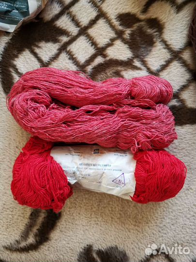 Пряжа для вязания (штопка шерстяная) СССР