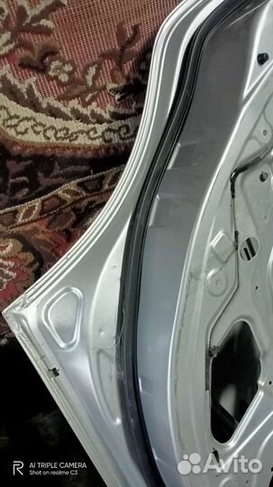 Дверь задняя левая Ниссан tiida хэтчбек