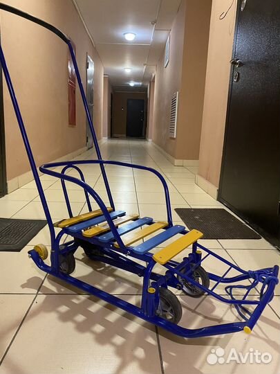 Санки на колесах