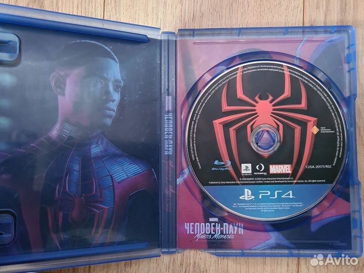 Человек паук Майлз Моралес на ps4