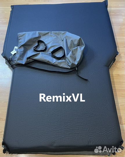 Видео самонадувающийся коврик в авто 132*183*8 см