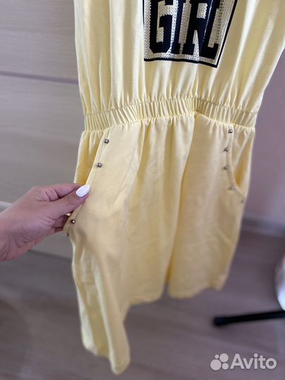 Летнее платье для девочки 140 146