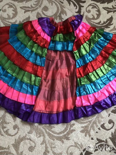 Костюм чертёнока/ сорока/цыганская юбка