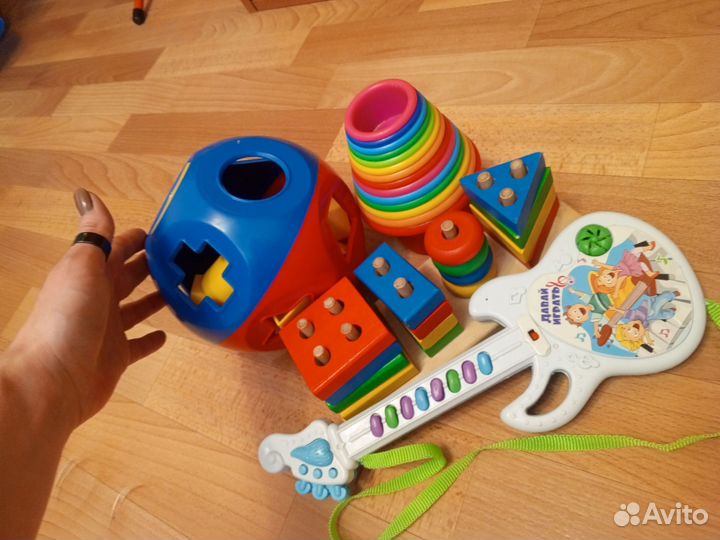 Развивающие игрушки от 1 года пакетом