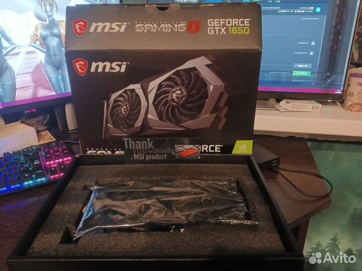 Видеокарта Msi GeForce gtx 1650 super gaming x