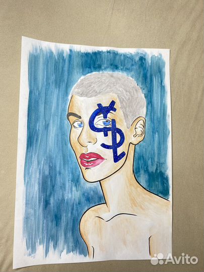 Картина формата А2 (594 х 420 мм)