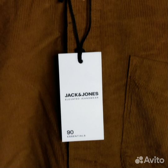 Рубашка мужская из велюра jack & jones