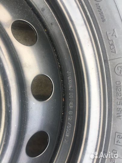 Toyota corolla диск r16, с запаски