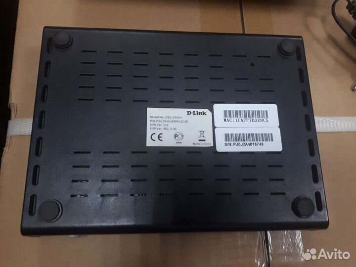 Маршрутизатор D-link DSL-2540U