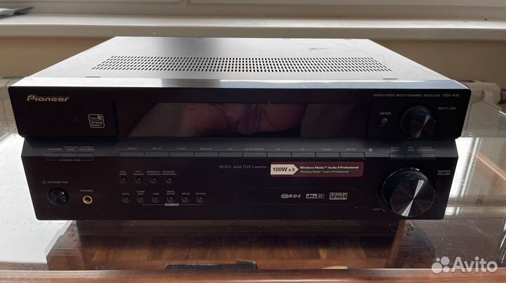 AV-ресивер pioneer VSX-416 + низкочастот. колонка