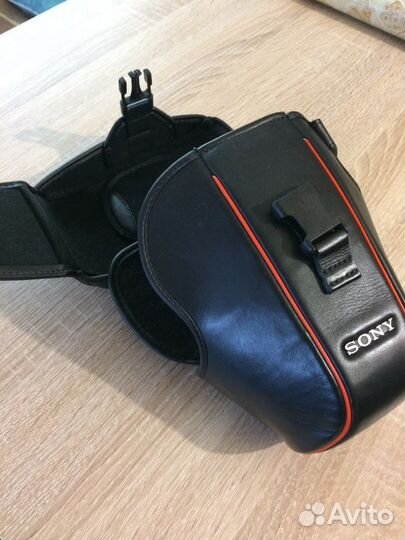 Кожаный кожух для цифрового аппарата Sony 828