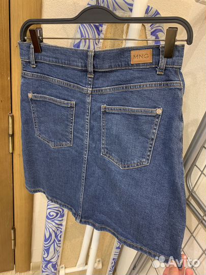 Джинсовая юбка mango