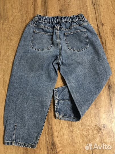 Джинсы zara на девочку 110