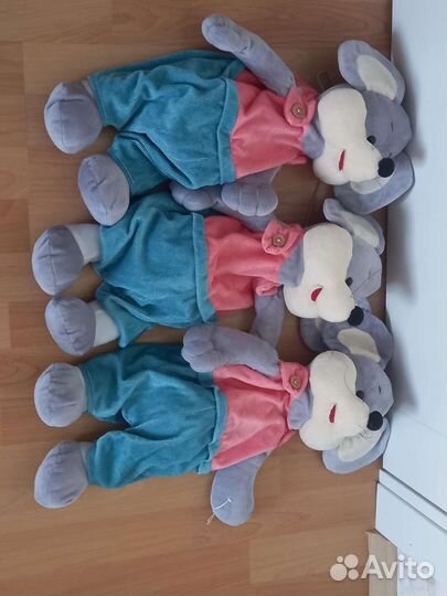 Плюшевые игрушки мыши