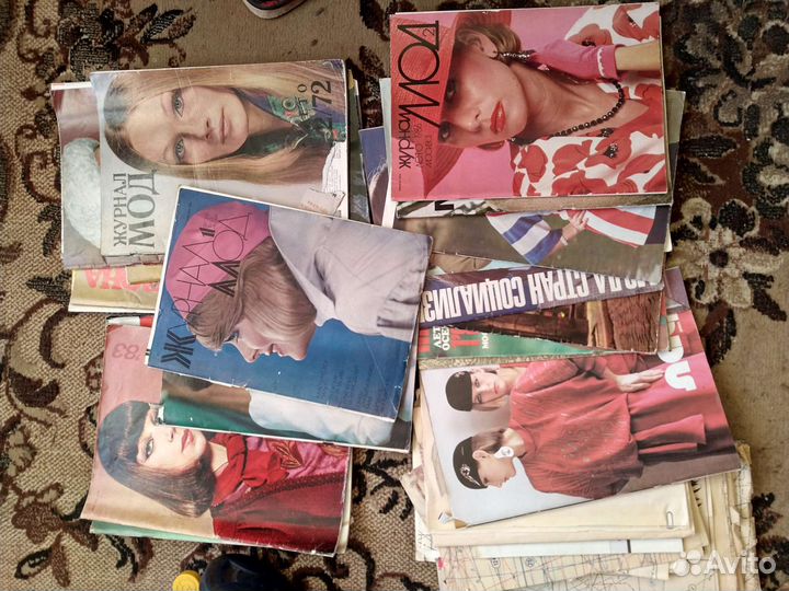 Журналы мод СССР 70-80г