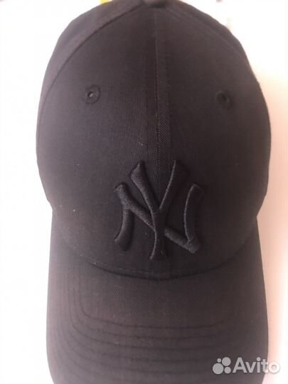 Бейсболка New Era 9Forty full black Оригинал