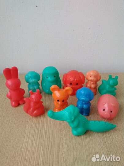 Игрушки СССР дутый пластик
