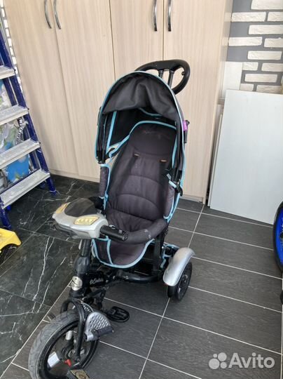 Трехколесный велосипед коляска