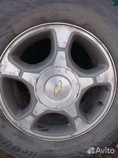 Литые оригинальные диски Chevrolet TrailBlazer
