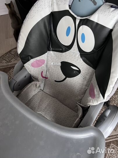 Стульчик для кормления chicco polly 2 start