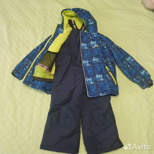 Зимний костюм gusti 110 (куртка + полукомбинезон)