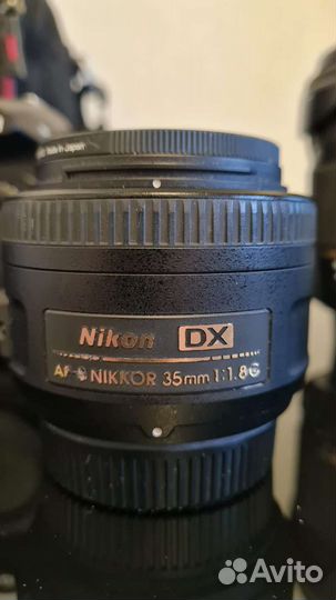 Зеркальный фотоаппарат nikon d7000 + 2 обьектива