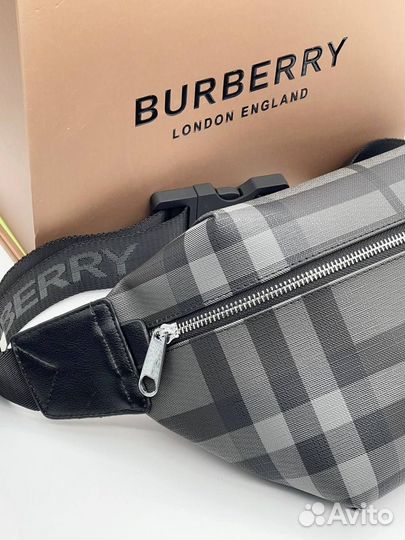 Мужская сумка Burberry поясная сумка