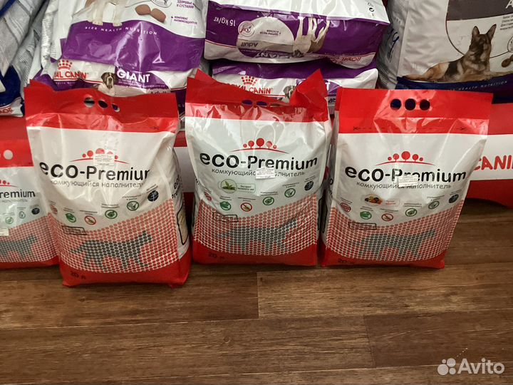 ECO-Premium комкующийся наполнитель древесный