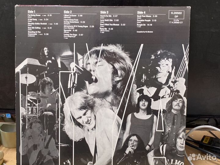 Виниловые пластинки рок групп