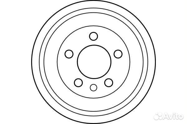 Барабан тормозной для 2003-2009 941887