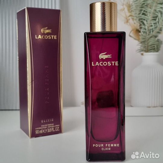 Lacoste Pour Femme Elixir 90 ml. духи парфюм