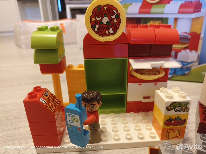 Lego duplo пиццерия