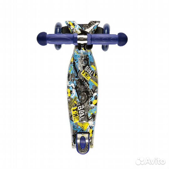 Самокат трехколесный maxiscoo