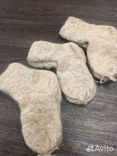 Носки из собачьей шерсти