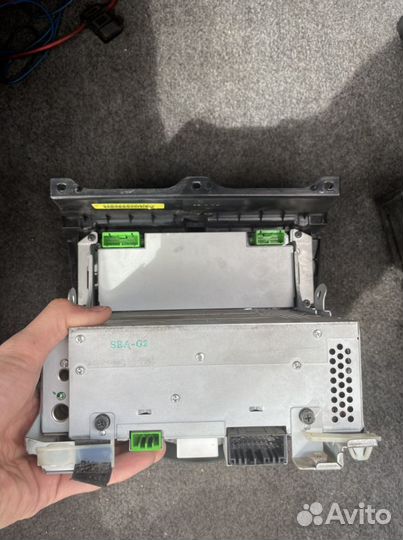 Продам магнитолу honda accord cl7 левый руль