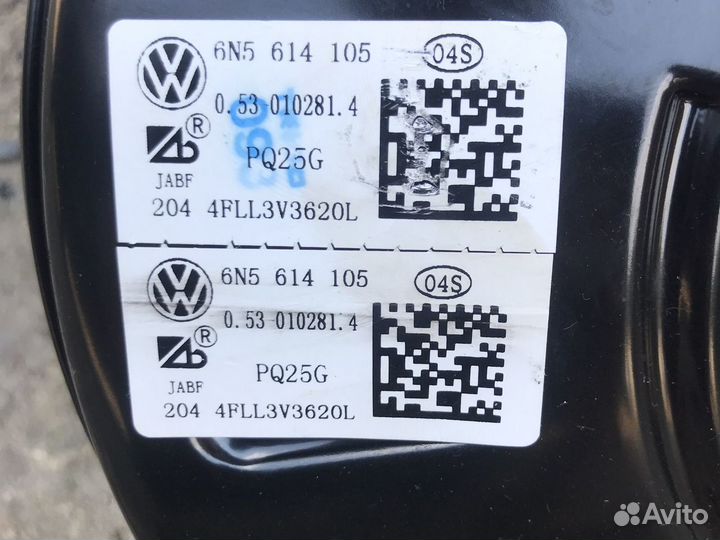 Ваккумный усилитель тормоза Фольксваген поло