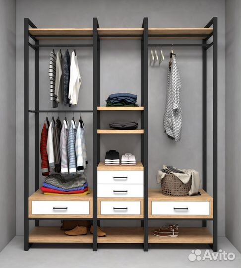 Гардеробные и шкафы на заказ
