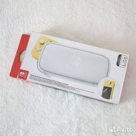 Чехол Nintendo Switch Lite Оригинал Белый