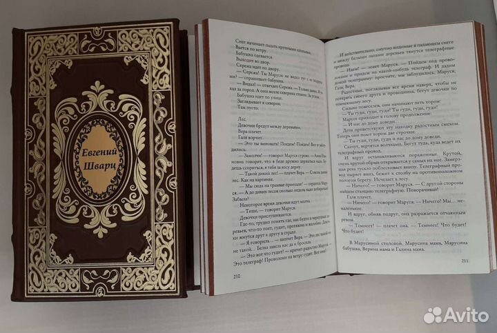 Книги Евгений Шварц: Собрание в кожаном переплете