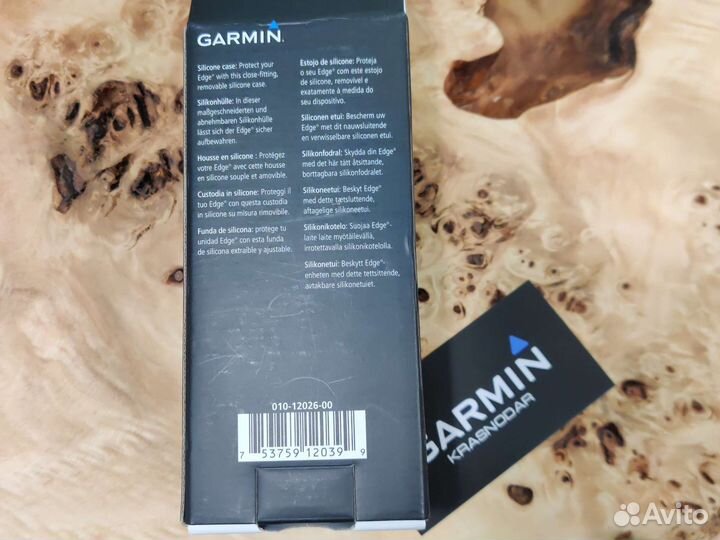 Чехол Ориг Garmin силиконов для велокомп edge 1000