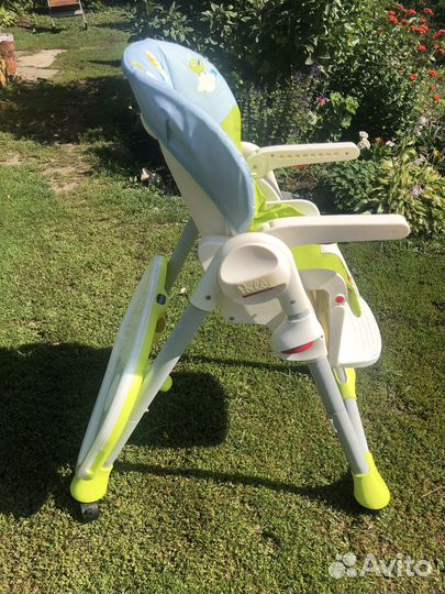 Детский стул-столик для кормления Chicco polly
