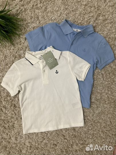 Футболка поло для мальчика H&M 110/116