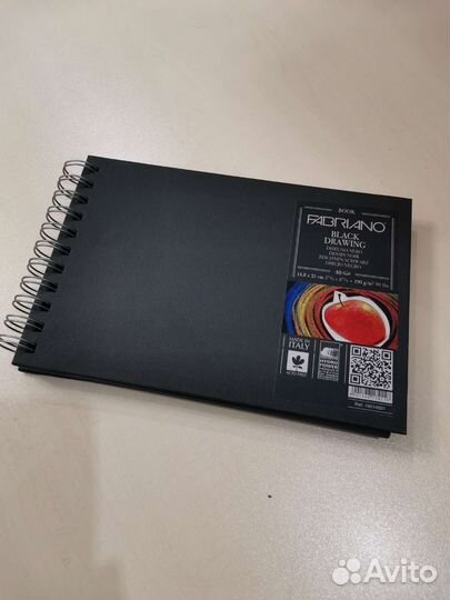 Скетчбук Fabriano 14,8*21 см