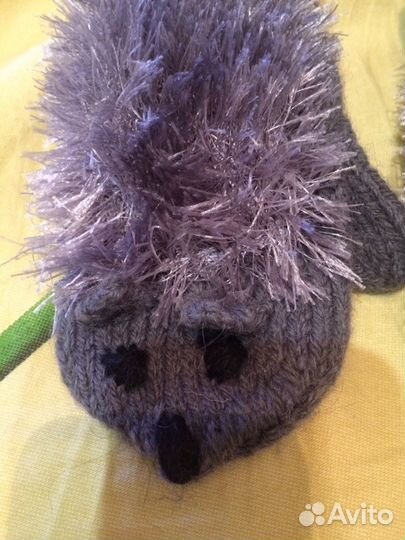 Оригинальные варежки - ежики