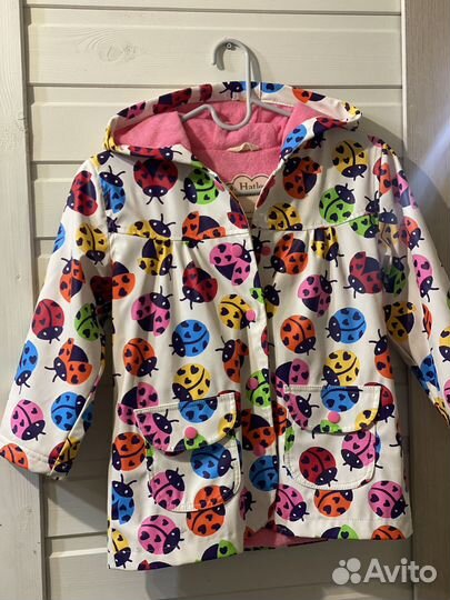 Плащ - дождевик для девочки 4г Hatley