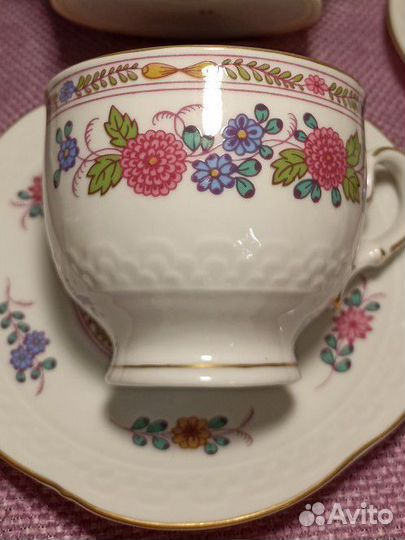 Кофейный сервиз немецкий volstetd 6 персон