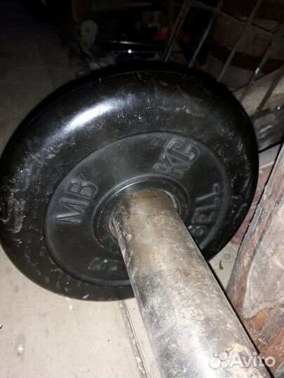 Гриф штанги СССР без блинов