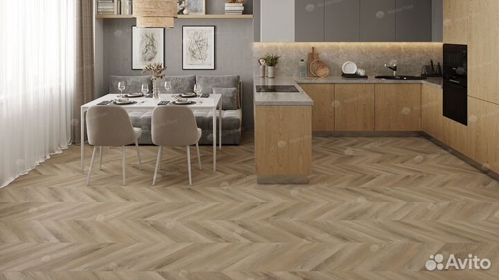 ECO 18-6 Дуб Синистра Alpine Floor Chevron