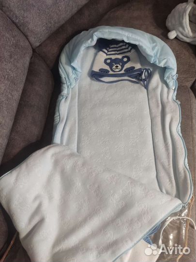 Конверт на выписку для мальчика весна осень