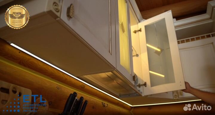 Умная подсветка мебели собственного производства